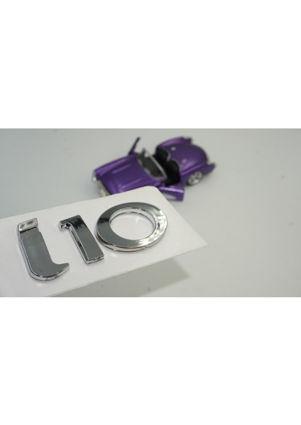 Hyundai I10 Bagaj Krom Abs 3m 3D Yazı Logo Amblem