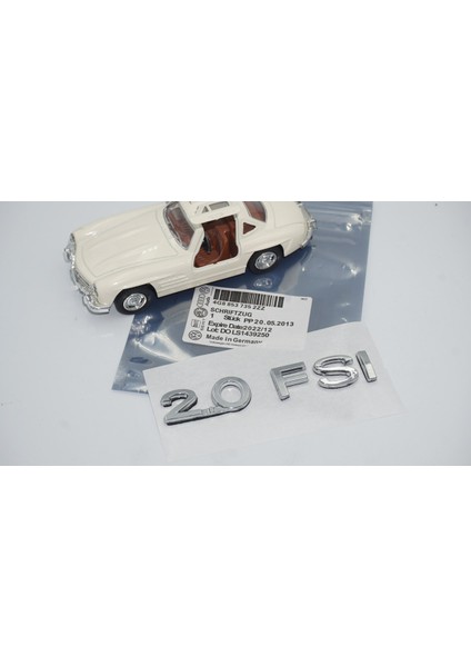 Volkswagen Vw 2.0 Fsı Jetta Golf Mk5 Passat B6 Krom Abs 3m 3D Bagaj Yazı Logo indirimleri