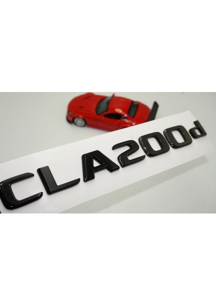 Cla 200D Bagaj Parlak Siyah Abs 3m 3D Yazı Logo