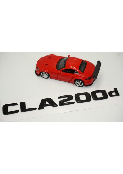 Cla 200D Bagaj Parlak Siyah Abs 3m 3D Yazı Logo modelleri