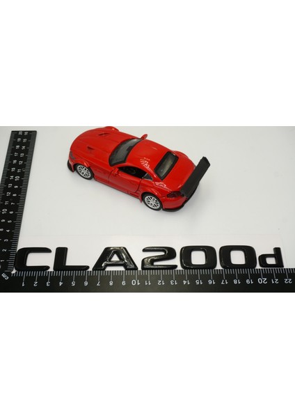 Cla 200D Bagaj Parlak Siyah Abs 3m 3D Yazı Logo fırsatları