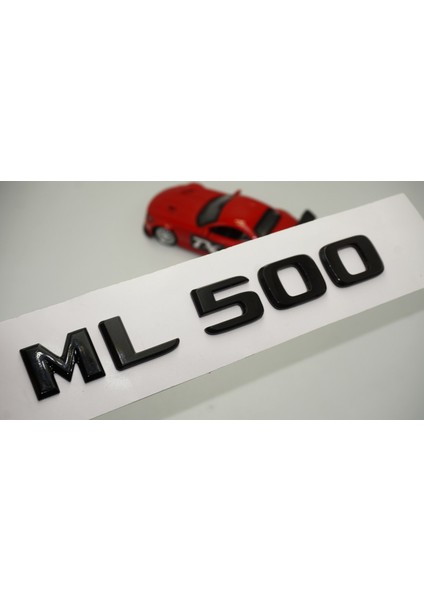 ml 500 Bagaj Parlak Siyah Abs 3m 3D Yazı Logo