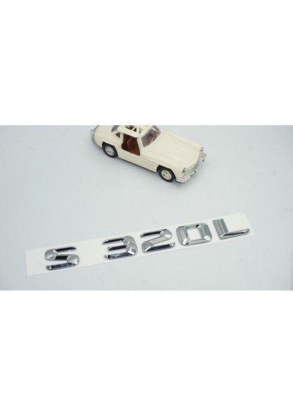 S320L Bagaj Krom Metal 3m 3D Yazı Logo