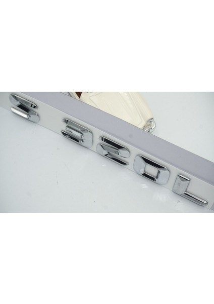 S320L Bagaj Krom Metal 3m 3D Yazı Logo