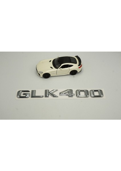 GLK400 Bagaj Krom Metal 3m 3D Yazı Logo