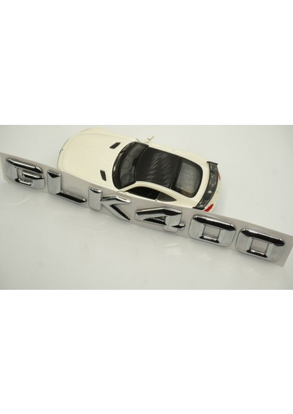 GLK400 Bagaj Krom Metal 3m 3D Yazı Logo
