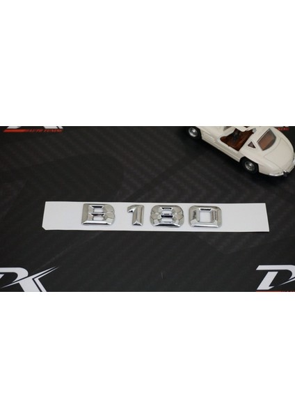 B180 Bagaj Krom Metal 3m 3D Yazı Logo