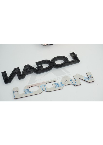 Dacia Logan 3m 3D Bagaj Tırnaklı Yazı Logo Amblem indirimleri