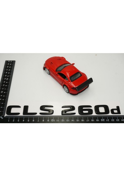 Cls 260D Bagaj Parlak Siyah Abs 3m 3D Yazı Logo