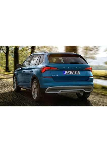 Skoda Kamiq Krom Abs 3m 3D Bagaj Yazı Logo