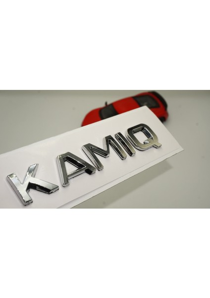 Skoda Kamiq Krom Abs 3m 3D Bagaj Yazı Logo