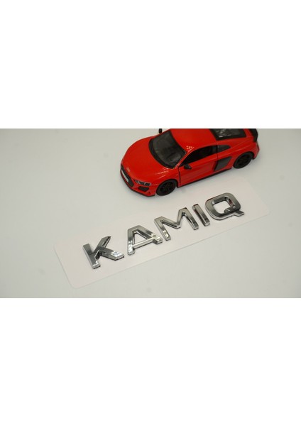 Skoda Kamiq Krom Abs 3m 3D Bagaj Yazı Logo