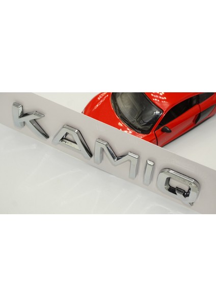 Skoda Kamiq Krom Abs 3m 3D Bagaj Yazı Logo