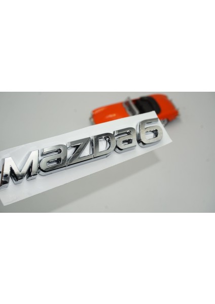 Mazda 6 Yeni Nesil Krom Abs 3m Bagaj Yazı Logo