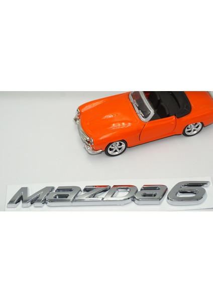 Mazda 6 Yeni Nesil Krom Abs 3m Bagaj Yazı Logo modelleri