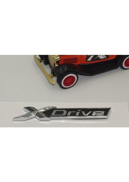 Bmw x Drive Yeni Nesil Krom Metal Bagaj Logo 3m 3D Orjinal Ürün indirimleri