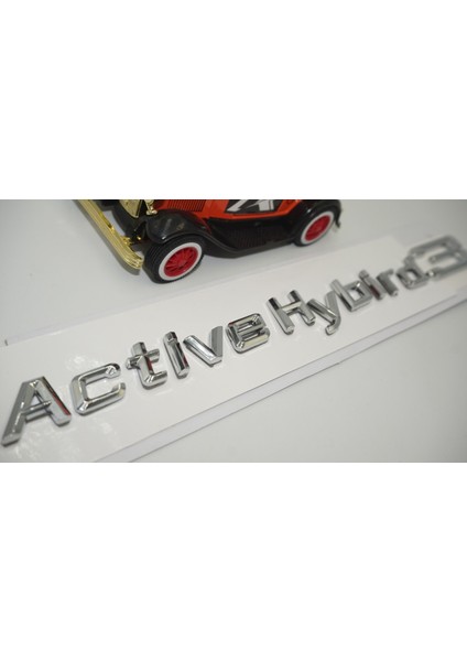 Bmw Active Hybrid3 Bagaj Krom Metal 3m 3D Yazı Logo
