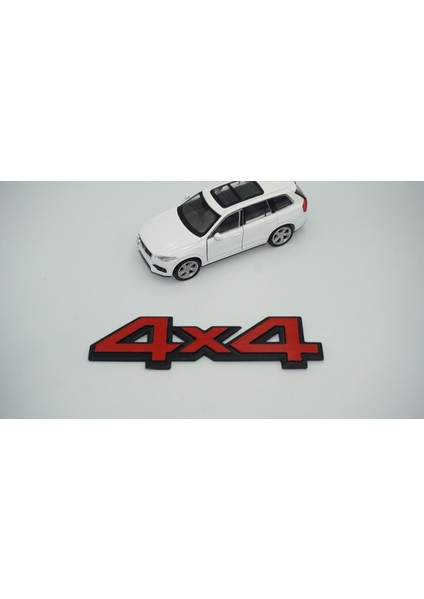 4x4 Arazi Suv Pickup Bagaj Krom Metal 3m 3D Yazı Logo Amblem