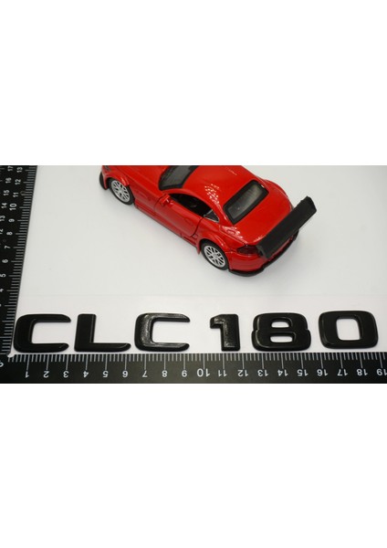 Clc 180 Bagaj Parlak Siyah Abs 3m 3D Yazı Logo