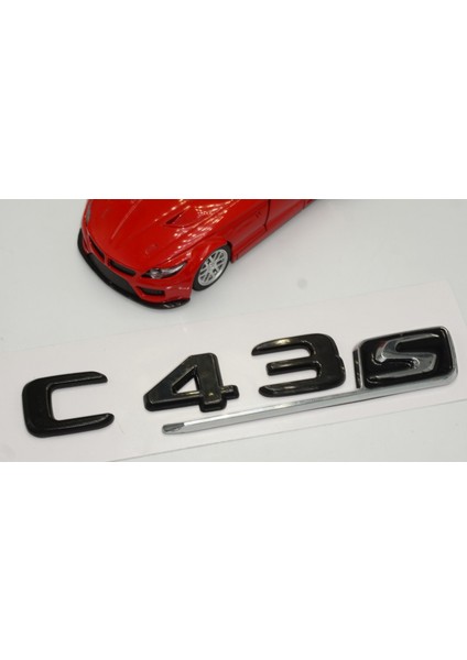 C 43S Bagaj Parlak Siyah Abs 3m 3D Yazı Logo modelleri
