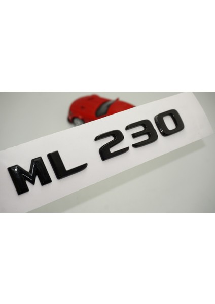 ml 230 Bagaj Parlak Siyah Abs 3m 3D Yazı Logo
