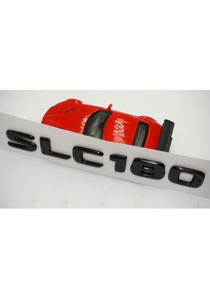 Slc 180 Bagaj Parlak Siyah Abs 3m 3D Yazı Logo