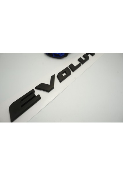 Mitsubishi Lancer Evolation x 3m 3D Bagaj Yazı Logo Amblem