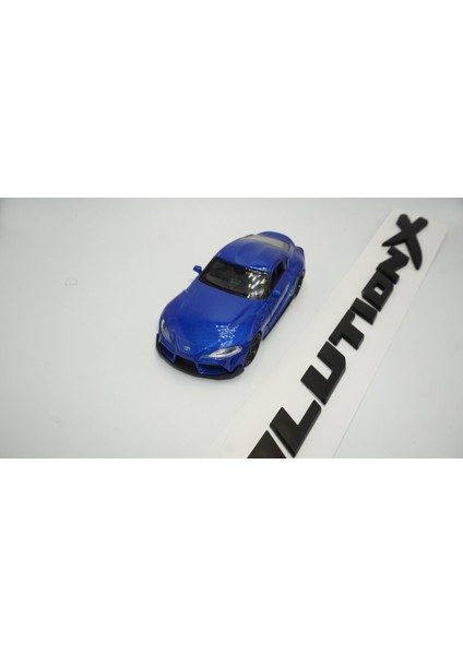 Mitsubishi Lancer Evolation x 3m 3D Bagaj Yazı Logo Amblem