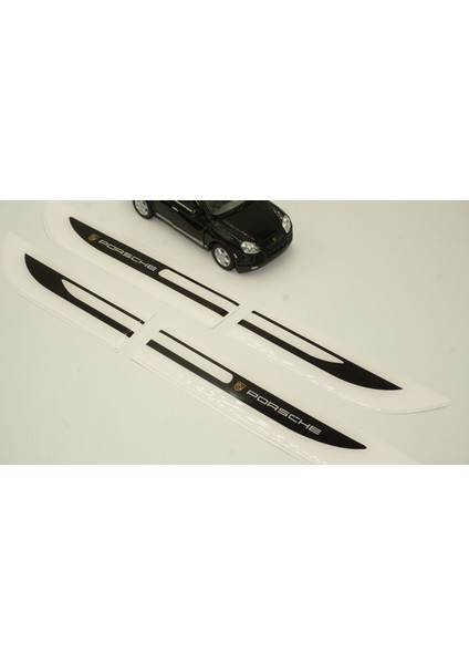 Porsche Macan Logo Yan Çamurluk 3m 3D Damla Silikon Yeni Nesil Logo Amblem modelleri