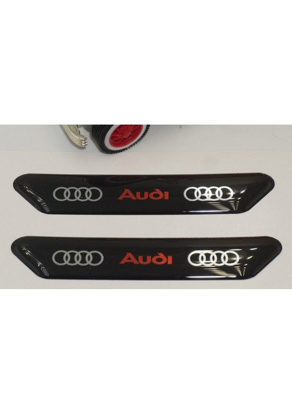 Audi S Rs Tt E-Tron Çamurluk Yanı ve Ayna Metalize Damla Desen 3m Logo Arma indirimleri