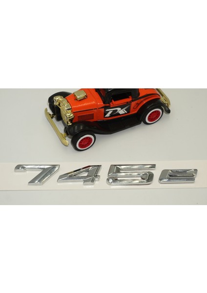 Bmw 745E Bagaj Krom Metal 3m 3D Yazı Logo modelleri