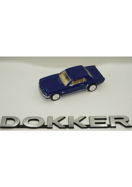 Dacia Dokker Krom Abs 3m 3D Bagaj Yazı Logo Orjinal Ürün modelleri