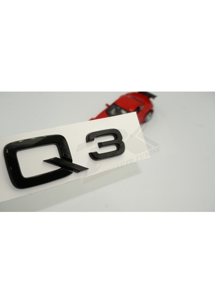 Audi Q3 Bagaj Krom 3m Yazı Logo Orjinal Ürün