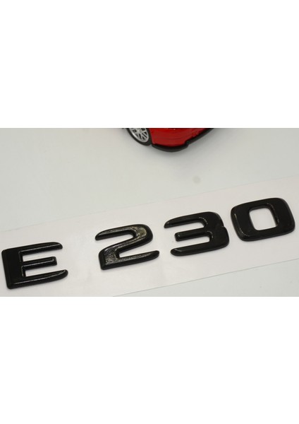 E 230 Bagaj Parlak Siyah Abs 3m 3D Yazı Logo fiyatları