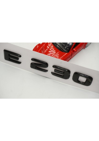 E 230 Bagaj Parlak Siyah Abs 3m 3D Yazı Logo modelleri
