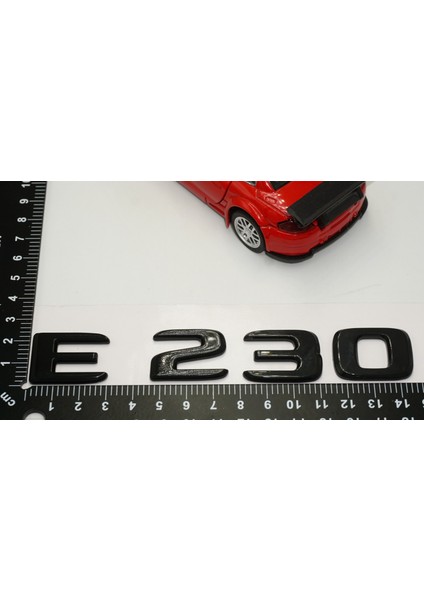 E 230 Bagaj Parlak Siyah Abs 3m 3D Yazı Logo fırsatları