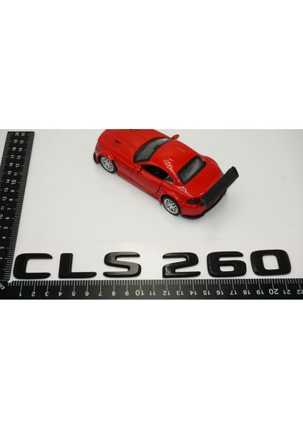Cls 260 Bagaj Parlak Siyah Abs 3m 3D Yazı Logo indirimleri
