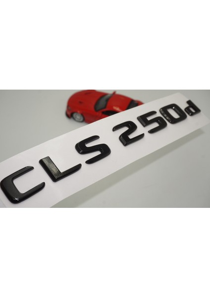 Cls 250D Bagaj Parlak Siyah Abs 3m 3D Yazı Logo
