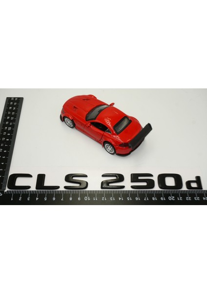 Cls 250D Bagaj Parlak Siyah Abs 3m 3D Yazı Logo
