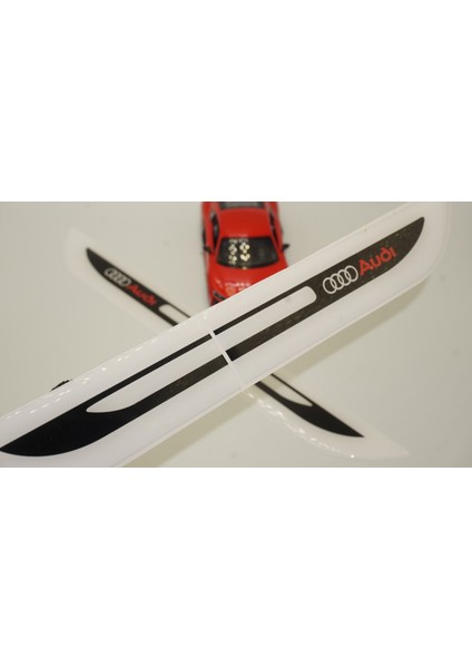 Audi A6 Logo Yan Çamurluk 3m 3D Damla Silikon Yeni Nesil Logo Amblem
