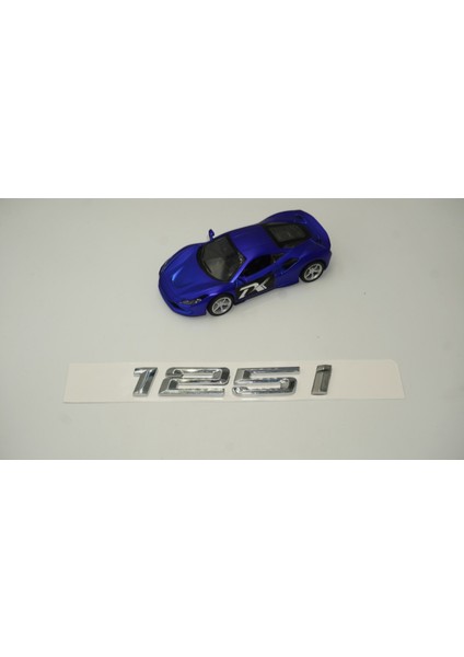 Bmw 125İ Bagaj Krom Metal 3m 3D Yazı Logo fiyatları
