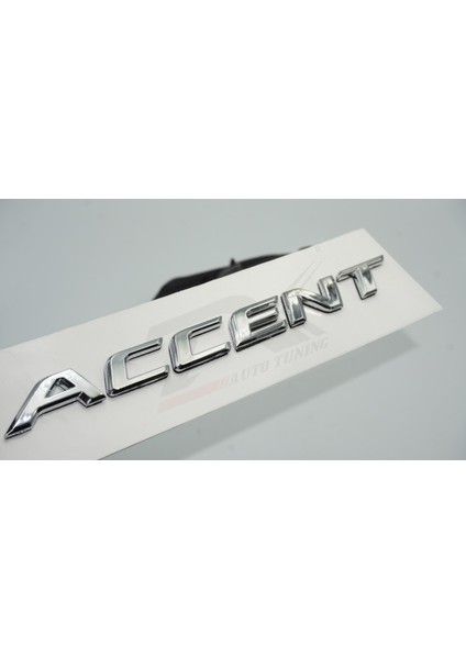 Hyundai Accent Bagaj Abs 3m 3D Yazı Logo Amblem