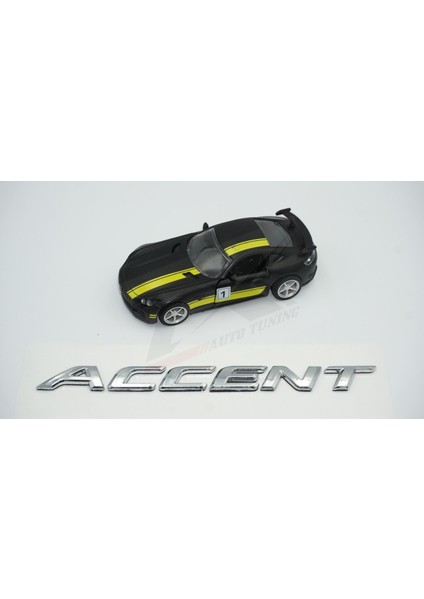 Hyundai Accent Bagaj Abs 3m 3D Yazı Logo Amblem modelleri