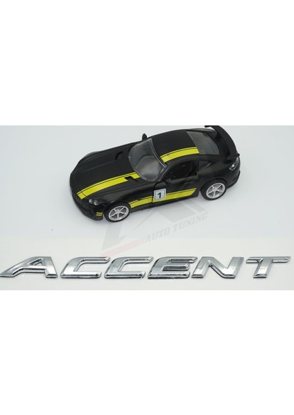 Hyundai Accent Bagaj Abs 3m 3D Yazı Logo Amblem fırsatları
