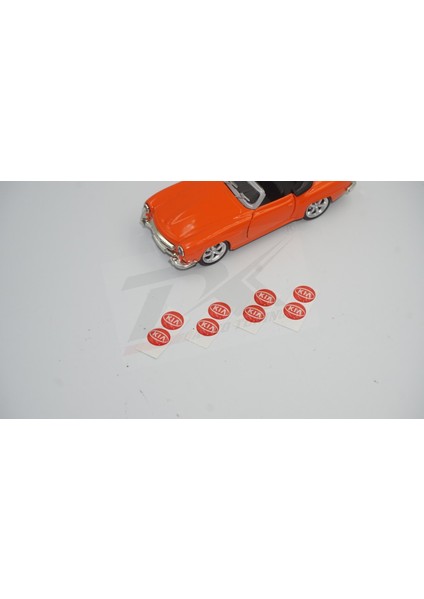 Kia Logo Jant Torpido Direksiyon 12MM Damla Sticker Logo Seti modelleri