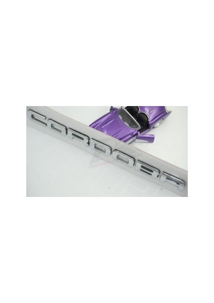 Seat Cordoba 98-2010 Yeni Nesil Bagaj Krom Abs 3m 3D Yazı Logo Amblem