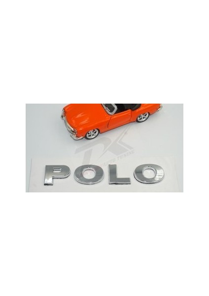 Volkswagen Polo 10 - 14 Bagaj 3m 3D Krom Abs Logo Amblem