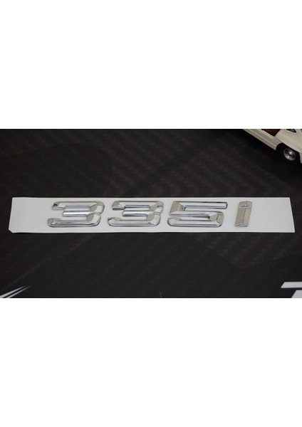 Bmw 335İ Bagaj Krom Metal 3m 3D Yazı Logo