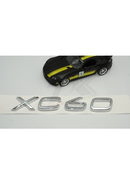 Volvo XC60 Krom Abs 3m 3D Bagaj Logo Yazı Orjinal Ürün modelleri