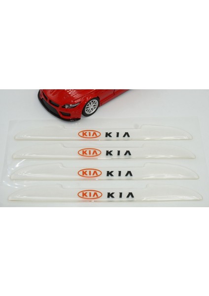 Kia Logo Kapı Kenarı Koruma Şeffaf Kauçuk 3m Band New Style modelleri